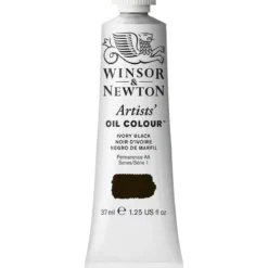 Winsor & Newton Artists' oljefärg 37 ml Ivory Black 331