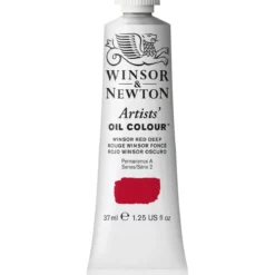 Winsor & Newton Artists' oljefärg 37 ml Winsor Red Deep 725