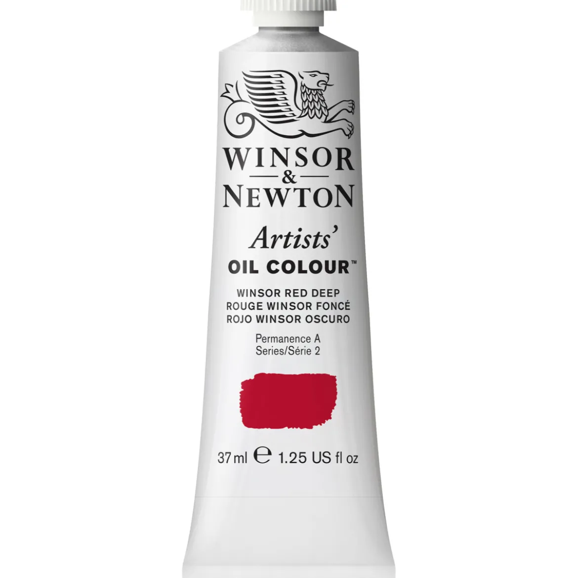 Winsor & Newton Artists' oljefärg 37 ml Winsor Red Deep 725