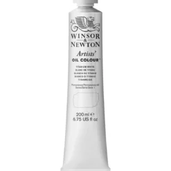 Winsor & Newton Artists' oljefärg 200 ml Titanium white 644