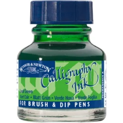 Winsor & Newton Calligraphy Ink, Transparent 30 ml Light Blue 350