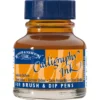 Winsor & Newton Calligraphy Ink, Transparent 30 ml Green 289