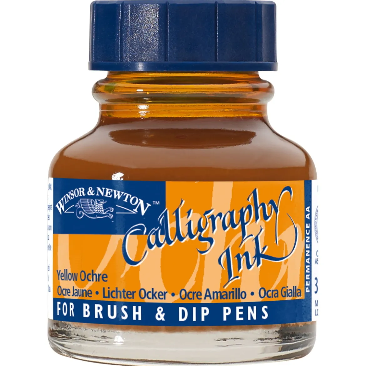 Winsor & Newton Calligraphy Ink, Transparent 30 ml Green 289