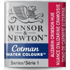 Winsor & Newton Cotman akvarellfärg halvkopp Burnt Sienna 074