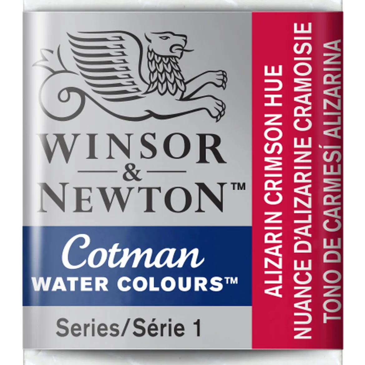 Winsor & Newton Cotman akvarellfärg halvkopp Burnt Sienna 074