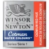 Winsor & Newton Cotman akvarellfärg halvkopp Cadmium Red Deep Hue 098