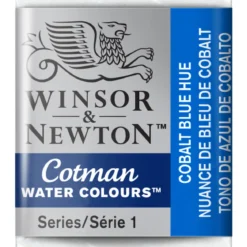 Winsor & Newton Cotman akvarellfärg halvkopp Hookers Green Dark 312
