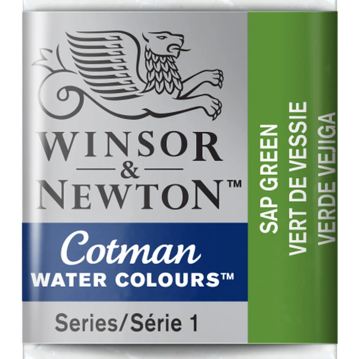 Winsor & Newton Cotman akvarellfärg halvkopp Sepia 609