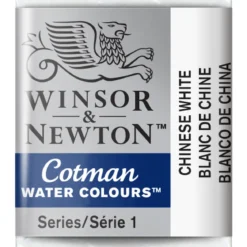 Winsor & Newton Cotman akvarellfärg halvkopp Chinese White 150