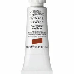 Winsor & Newton Designers gouache 14 ml Burnt sienna 074