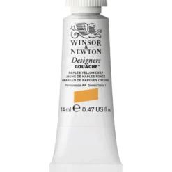 Winsor & Newton Designers gouache 14 ml Naples yellow deep 425