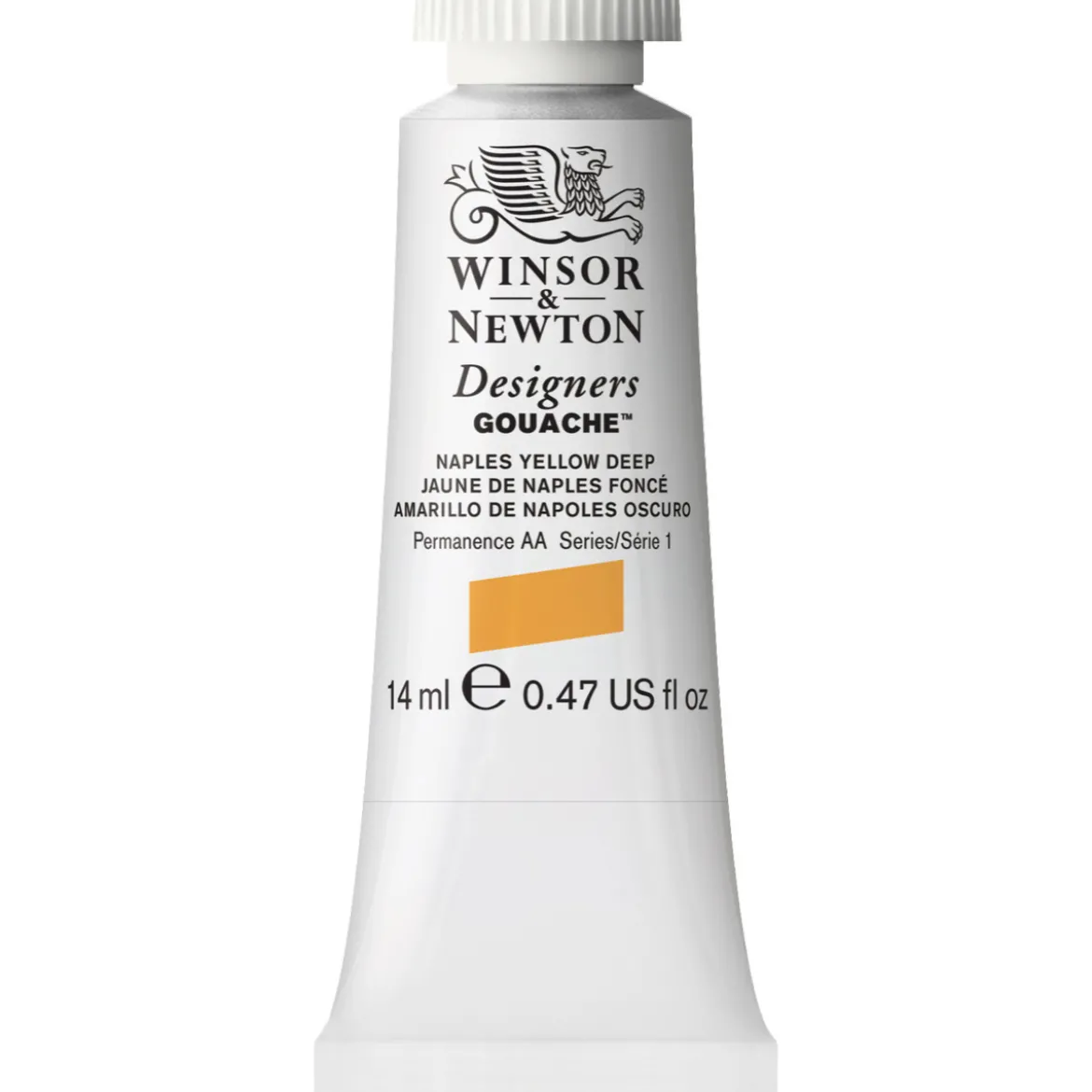 Winsor & Newton Designers gouache 14 ml Naples yellow deep 425