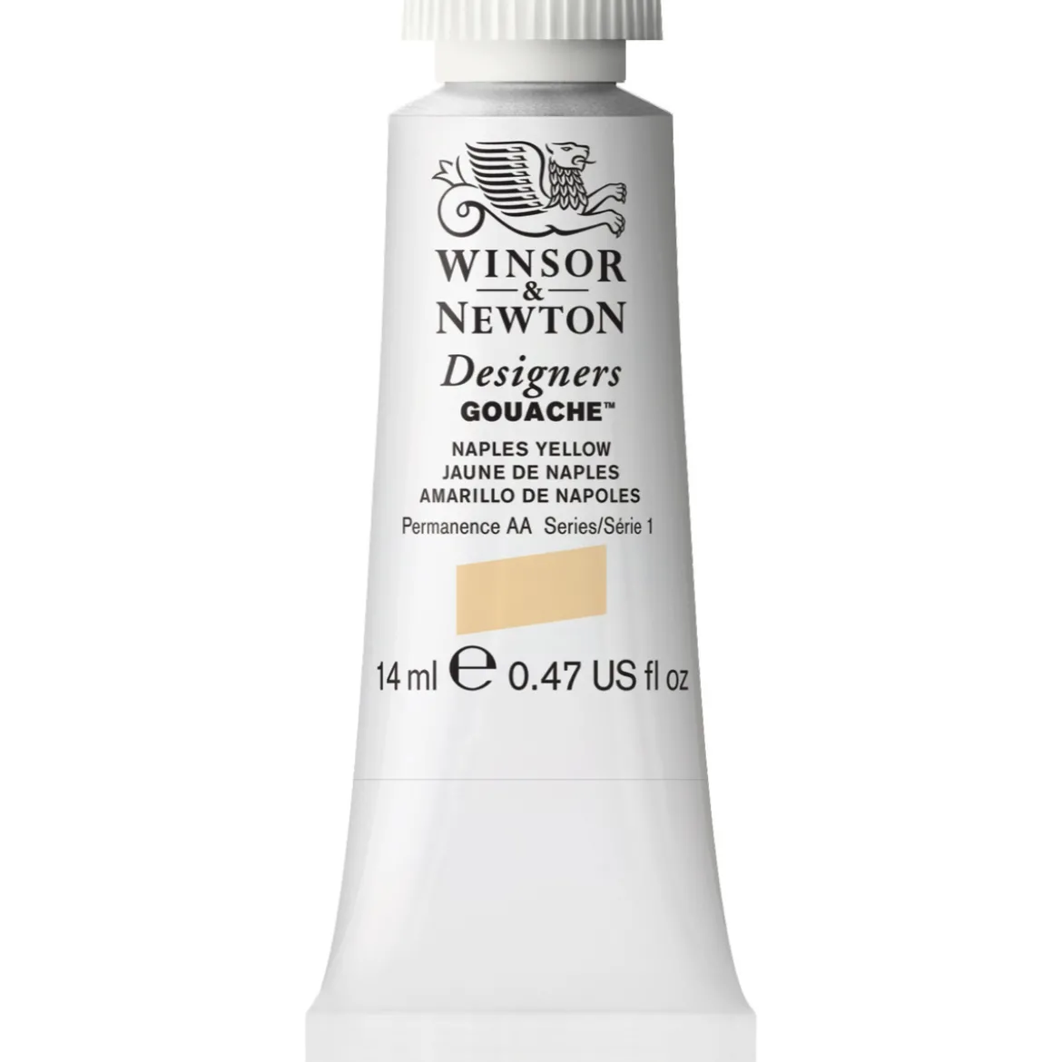 Winsor & Newton Designers gouache 14 ml Naples yellow 422