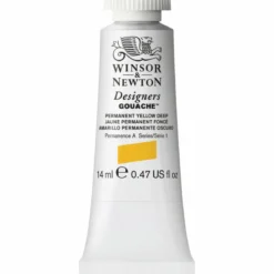Winsor & Newton Designers gouache 14 ml Permanent yellow deep 508