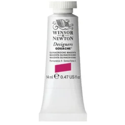 Winsor & Newton Designers gouache 14 ml Quinacridone Magenta 550