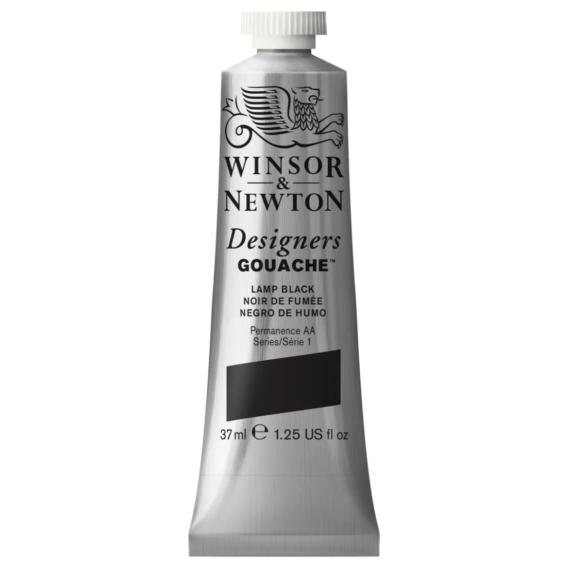 Winsor & Newton Designers gouache 37 ml Lamp Black 337