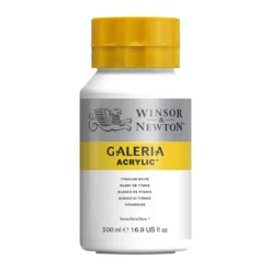 Winsor & Newton Galeria akrylfärg 500 ml Titanium White 644
