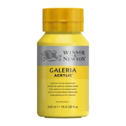 Winsor & Newton Galeria akrylfärg 500 ml Cadmium Yellow Medium Hue 120