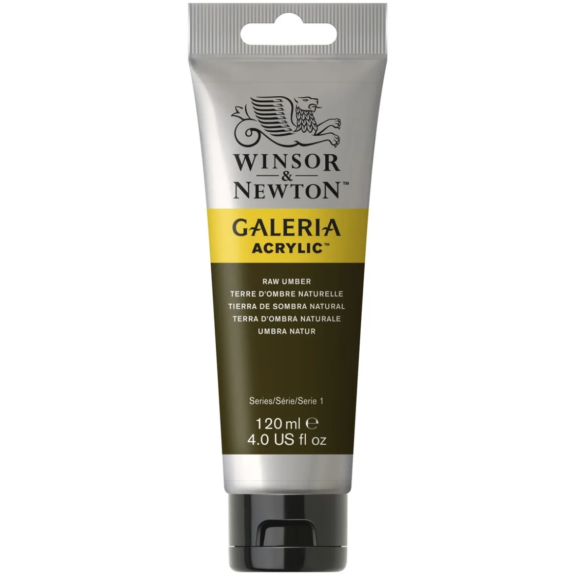 Winsor & Newton Galeria akrylfärg 120 ml Raw Umber 554