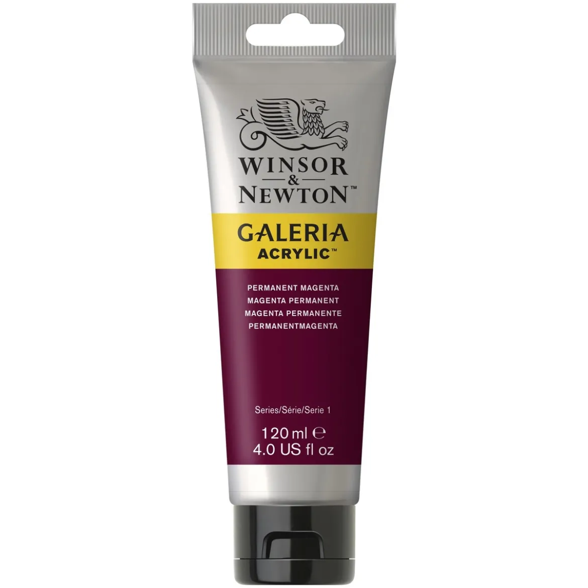 Winsor & Newton Galeria akrylfärg 120 ml Permanent Magenta 488