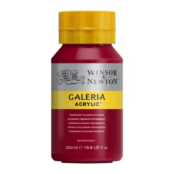 Winsor & Newton Galeria akrylfärg 500 ml Permanent Alizarin Crimson 466