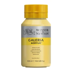 Winsor & Newton Galeria akrylfärg 500 ml Napels Yellow 422
