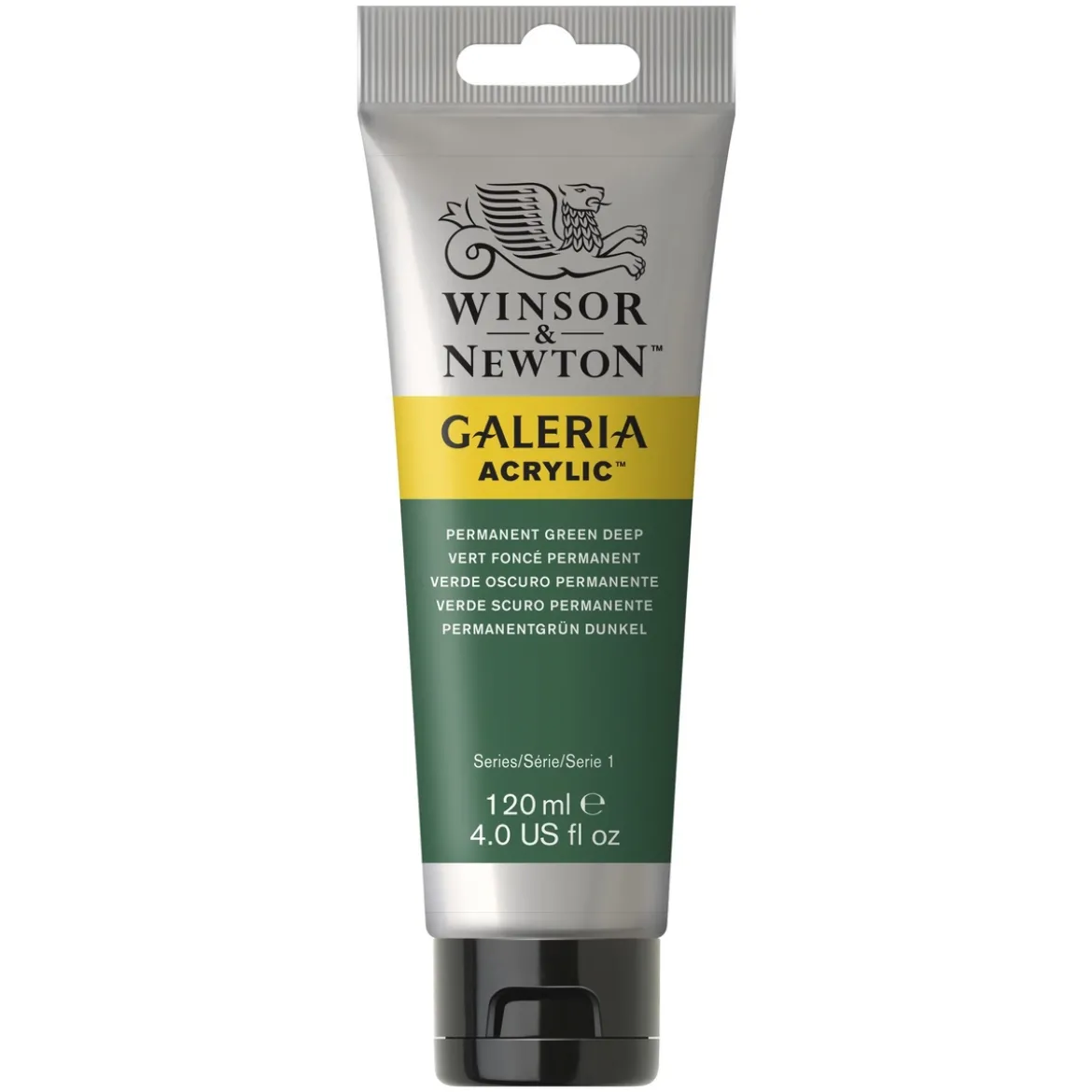 Winsor & Newton Galeria akrylfärg 120 ml Permanent Green Deep 482