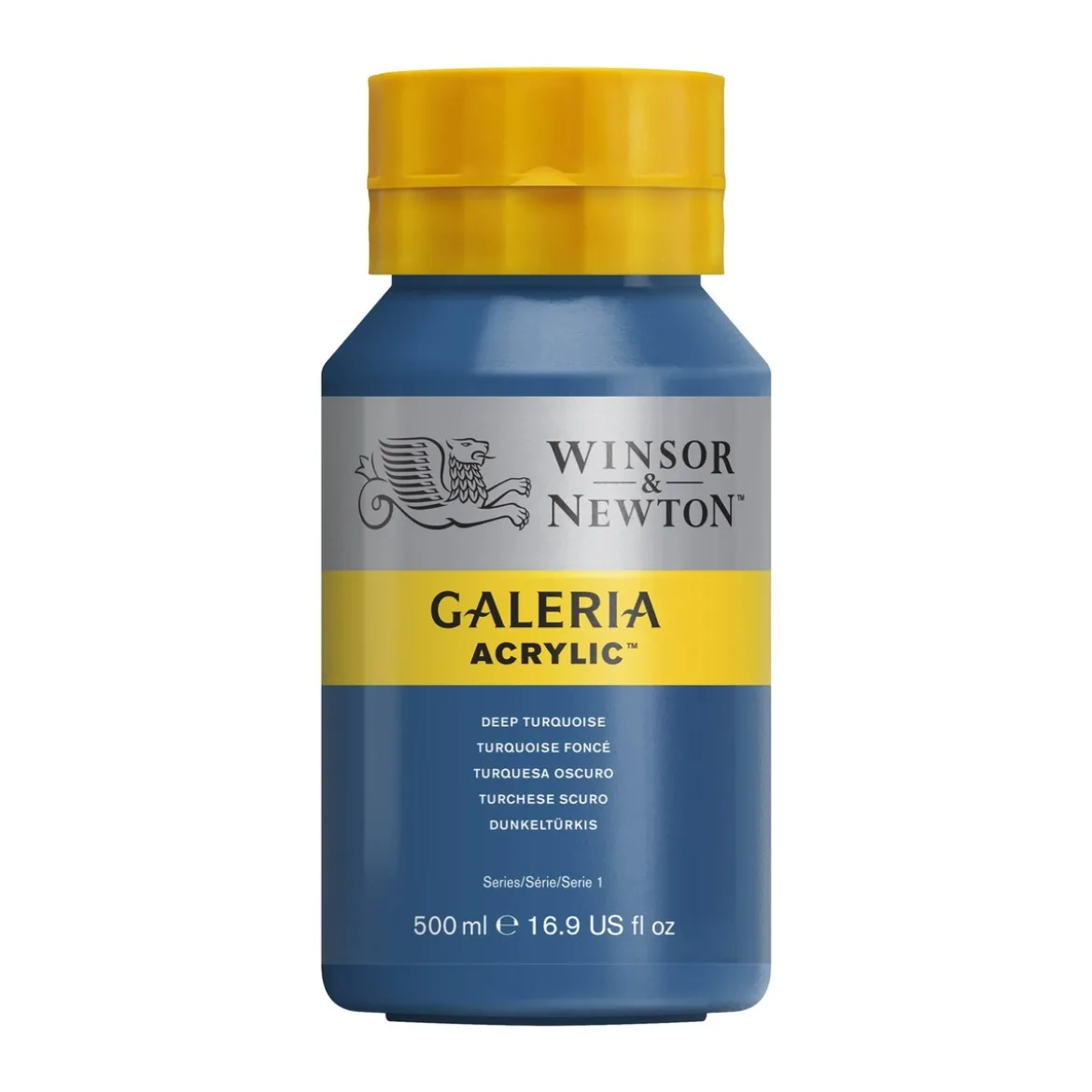 Winsor & Newton Galeria akrylfärg 500 ml Deep Turquoise 232