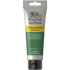 Winsor & Newton Galeria akrylfärg 120 ml Permanent Green Middle 484