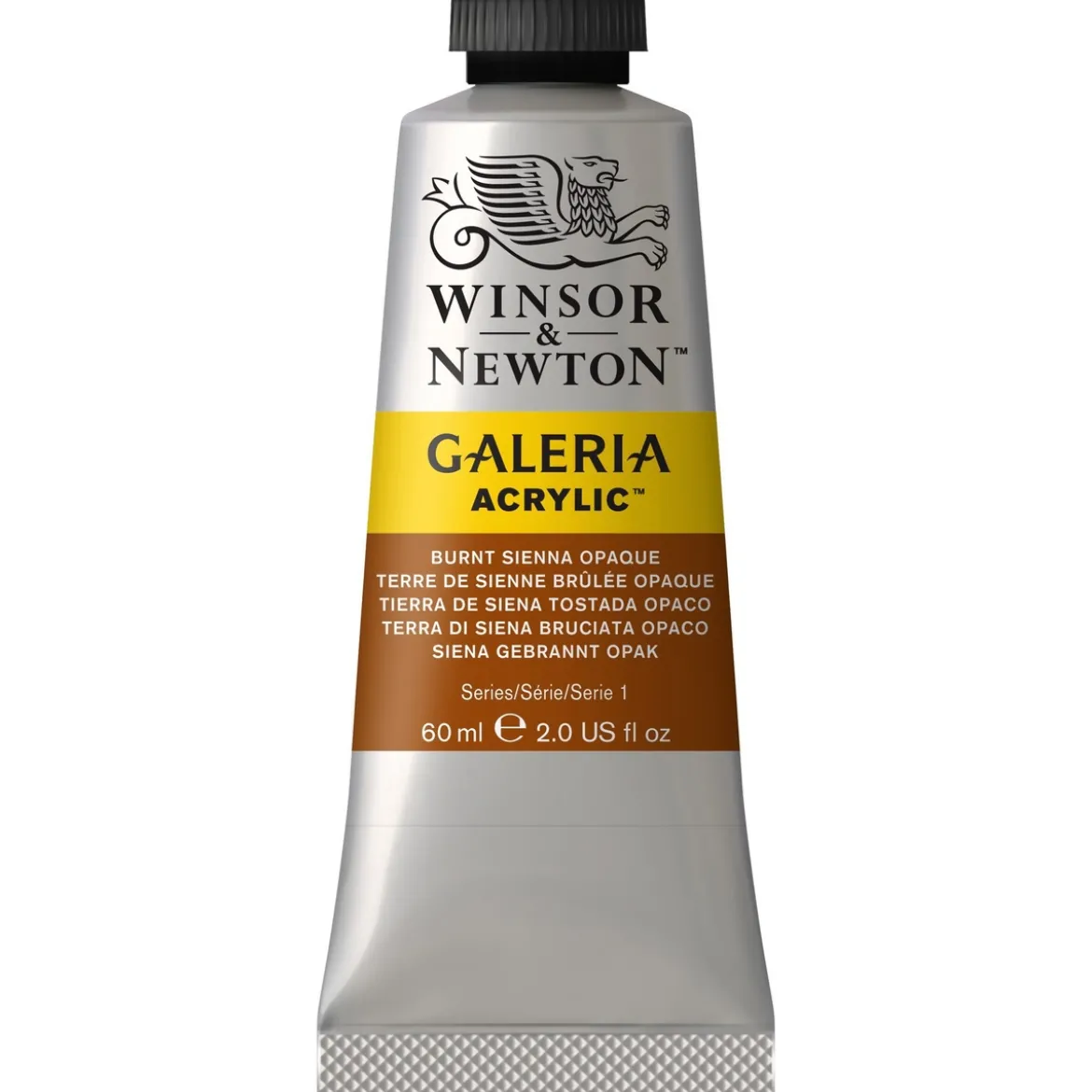 Winsor & Newton Galeria akrylfärg 60 ml Burnt Sienna Opaque 077