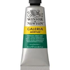Winsor & Newton Galeria akrylfärg 60 ml Permanent Green Deep 482