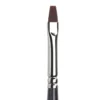 Winsor & Newton Galeria Short Flat Bright 4, lång flatborstad syntetpensel med långt skaft för olja & akryl