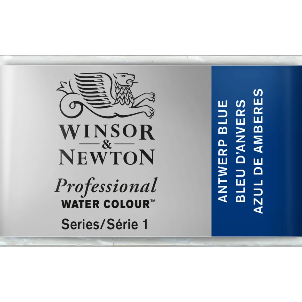 Winsor & Newton Professional akvarellfärg helkopp Antwerp Blue 010