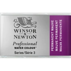 Winsor & Newton Professional akvarellfärg helkopp Permanent Mauve 491