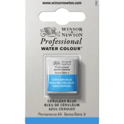 Winsor & Newton Professional akvarellfärg halvkopp Cerulean Blue 137