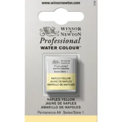 Winsor & Newton Professional akvarellfärg halvkopp Naples Yellow 422
