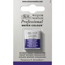 Winsor & Newton Professional akvarellfärg halvkopp Winsor Violet (Dioxazine) 733
