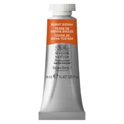 Winsor & Newton Professional akvarellfärg 14 ml Burnt Sienna 074