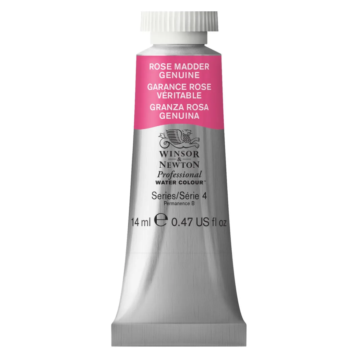 Winsor & Newton Professional akvarellfärg 14 ml Rose Madder Genuine 587