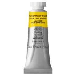 Winsor & Newton Professional akvarellfärg 14 ml Transparent Yellow 653