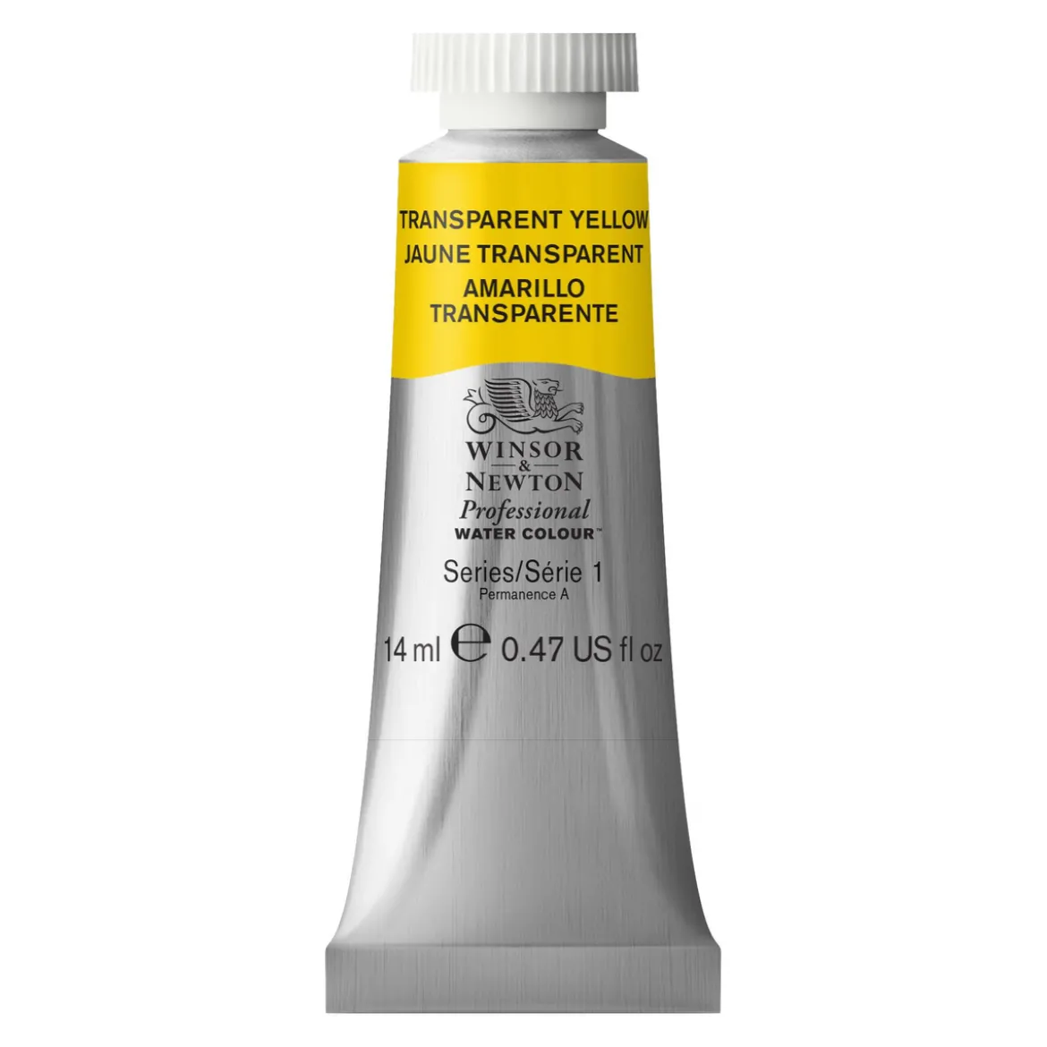 Winsor & Newton Professional akvarellfärg 14 ml Transparent Yellow 653