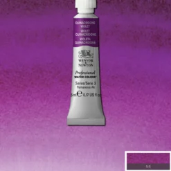 Winsor & Newton Professional akvarellfärg 5 ml Violet Quinacridone 550