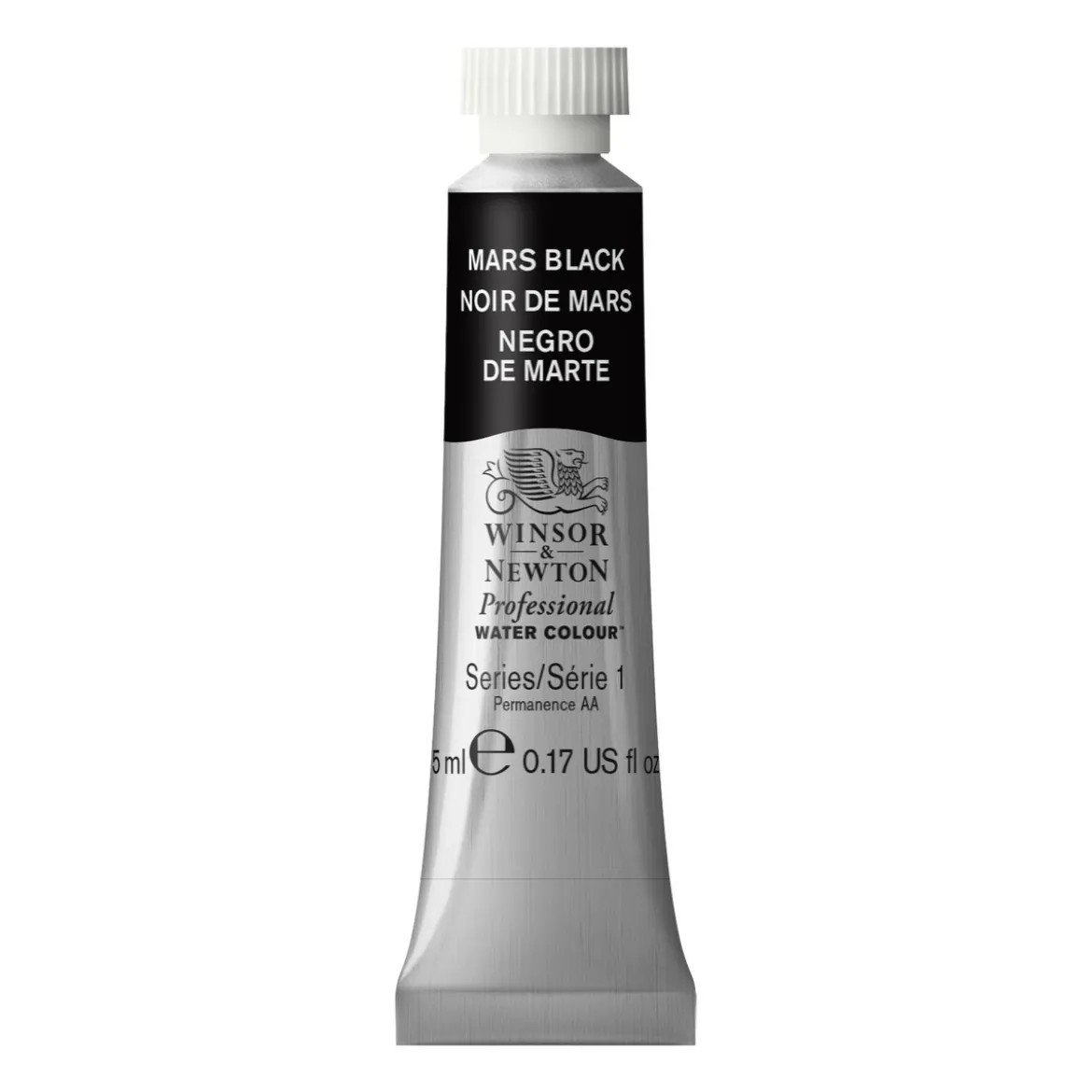 Winsor & Newton Professional akvarellfärg 5 ml Mars Black 386