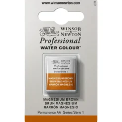 Winsor & Newton Professional akvarellfärg halvkopp Mars Black 386