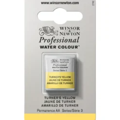 Winsor & Newton Professional akvarellfärg halvkopp Turner's Yellow 649