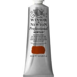 Winsor & Newton Professional akrylfärg 60 ml Red Iron Oxide 560