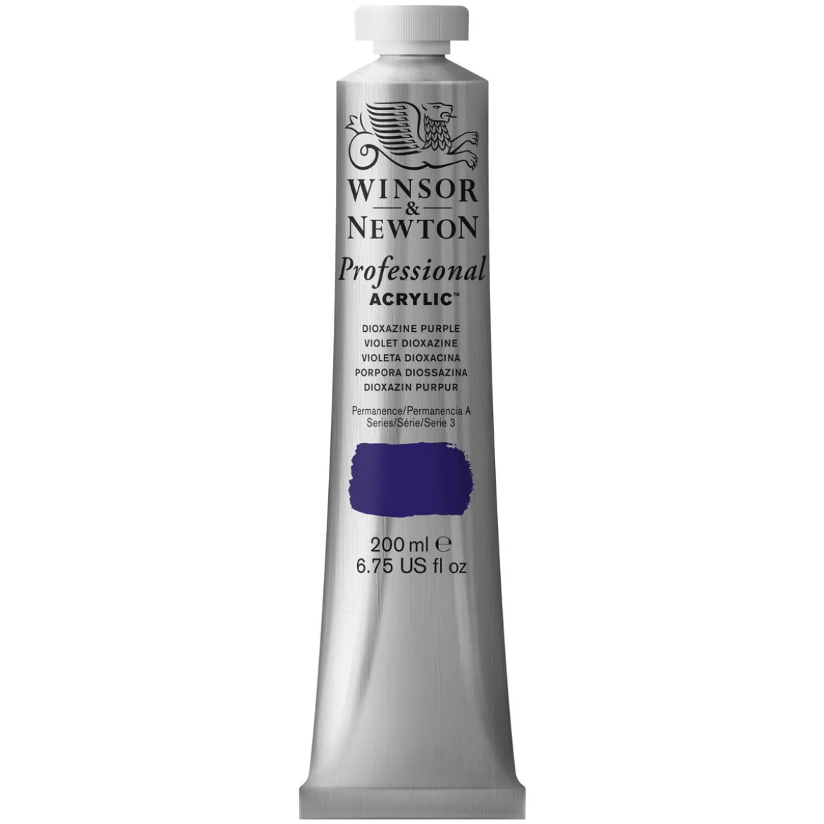 Winsor & Newton Professional akrylfärg 200 ml Dioxazine Purple 229 s3.