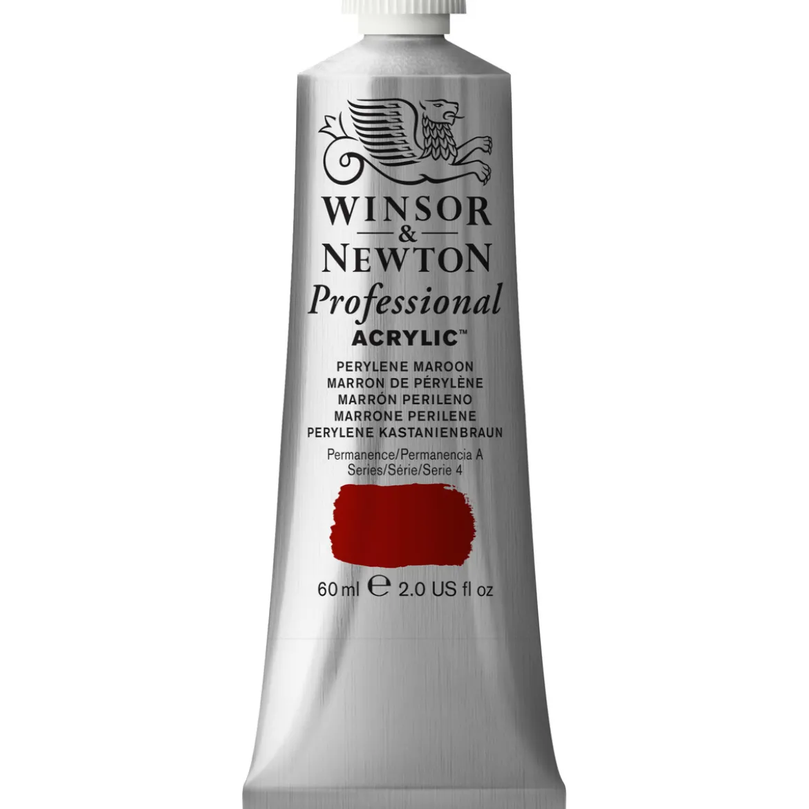 Winsor & Newton Professional akrylfärg 60 ml Perylene Maroon 507