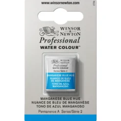 Winsor & Newton Professional akvarellfärg halvkopp Manganese Blue Hue 379