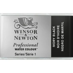 Winsor & Newton Professional akvarellfärg 5 ml Ivory Black 331